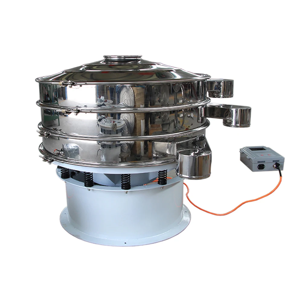 4 deck mining liquid mobile mini aggregates small sand circular fine ultrasonic vibrator vibrating screen sieve mesh machine