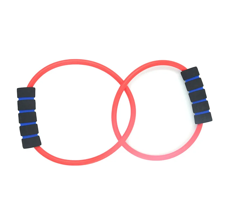 Double O-shaped pull rope yoga fitness strength training pull rope chest expander fitness training