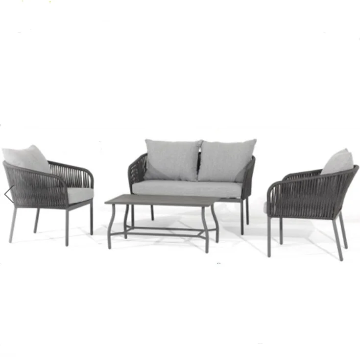 
outdoor natural rattan wicker sofa set 