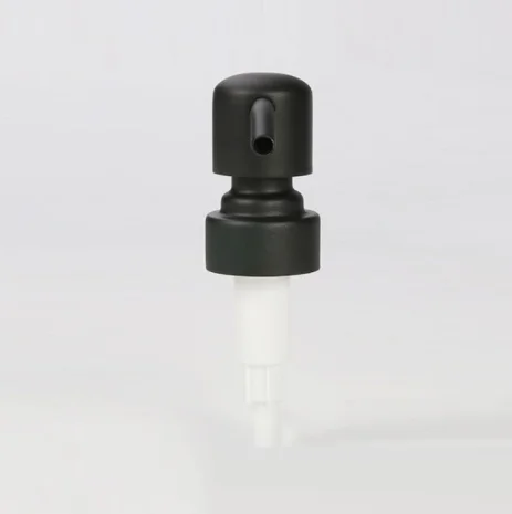 Wholesale High Quality 304 Stainless Steel Matte Black Color Lotion Pump Head