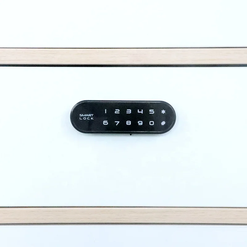 Qidots F155 Digital Fingerprint locker lock cabinet lock with password for steel safe case