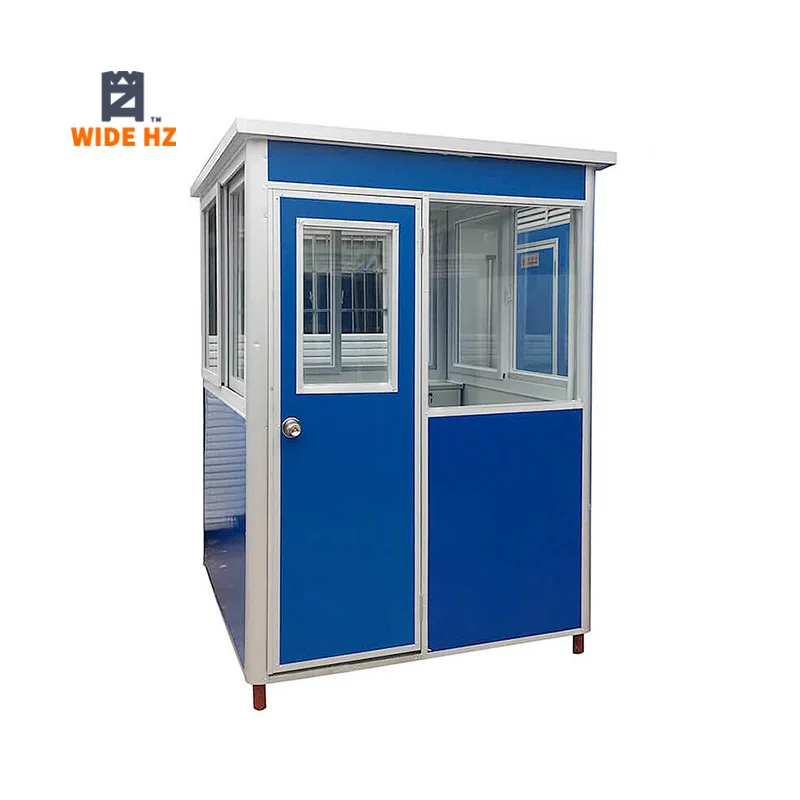 Modular contemporary guard house prefabricated guard booth parking ticket booth portable sentry box security guard room cabin