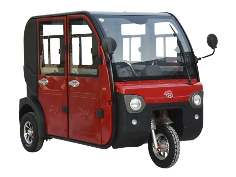 Motorcycle 3-seater Tricycle Affordable enclosed Electric Bicycle for Chinese Adults