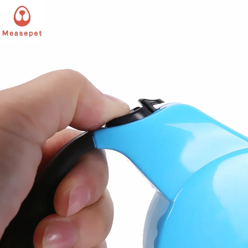 Wholesale Custom Print Logo Heavy Duty Pet Training Rope Leash Auto Extendable Dog Leads