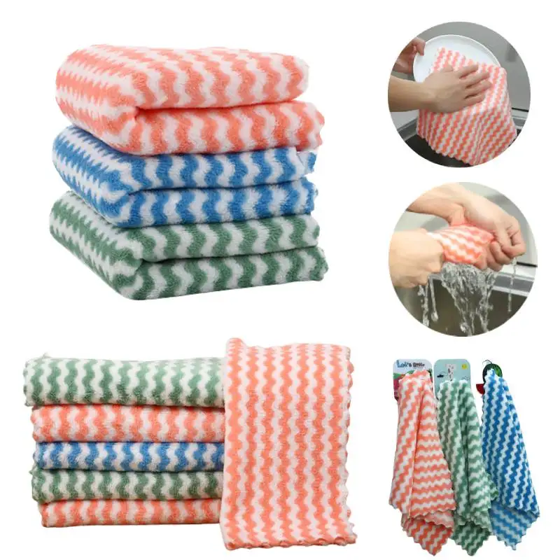 50pcs High Quality Good Quality Discloth For Kitchen Towel disposable cleaning cloth roll
