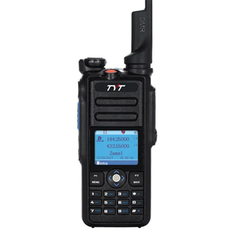 TYT MD-2017 Dual Band DMR Ham радио водонепроницаемый двухстороннее радио приемопередатчик 5W VHF/UHF иди и болтай Walkie Talkie “иди и Бесплатный USB Кабель для программирования