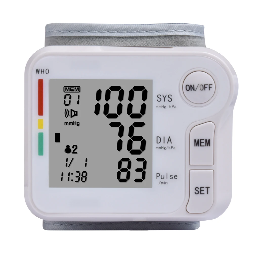 Cheap wrist type blood pressure monitor price with CE certificate blood pressure machine