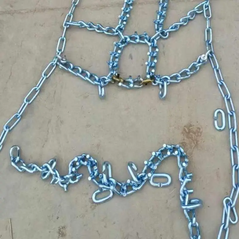 Emergency Antiskid Snow Chain Stainless Steel Welded Chains for Car