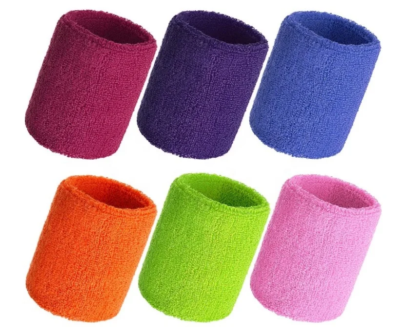 Outdoor Sports Elastic Fabric Wrist Support Protector Sweat Band