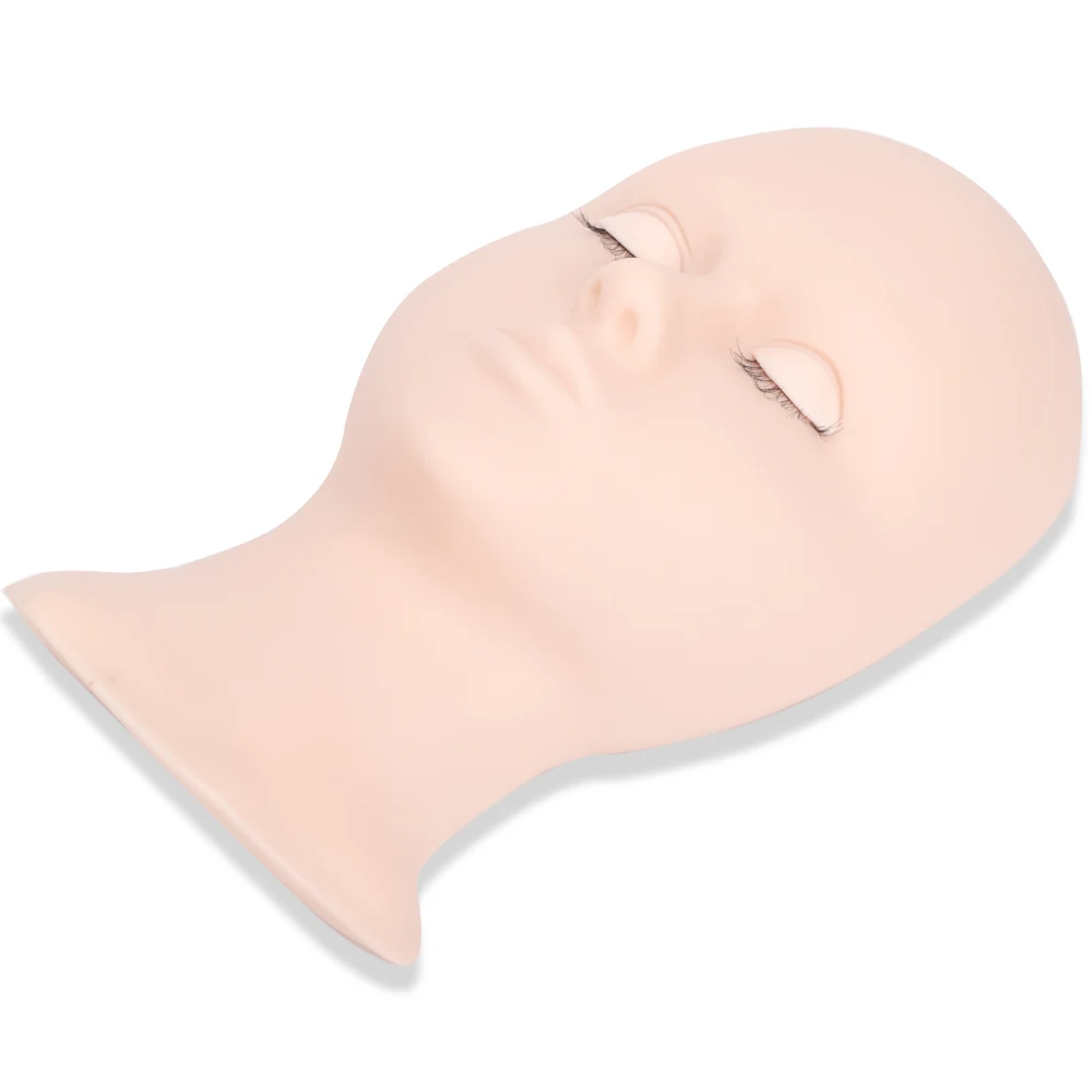 Practice Exercise Kit Makeup Mannequin Head Set private label Graft False Eyelash Extension Kit