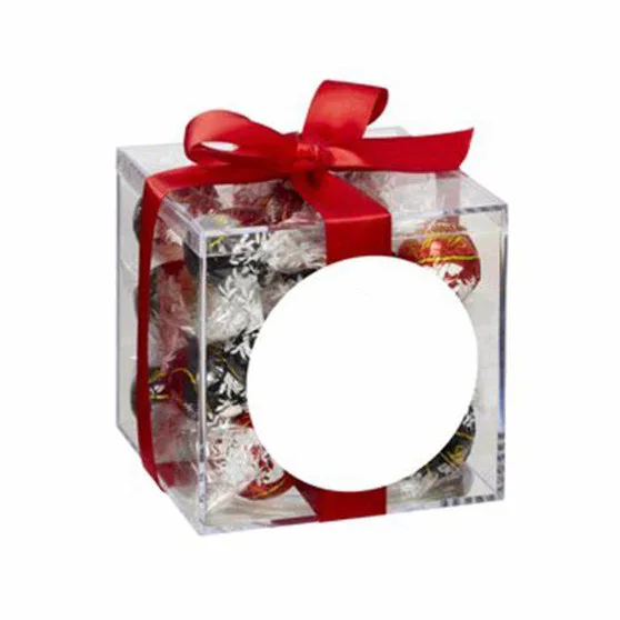 custom transparent plexiglass acrylic flip lid storage jewelry display gift box