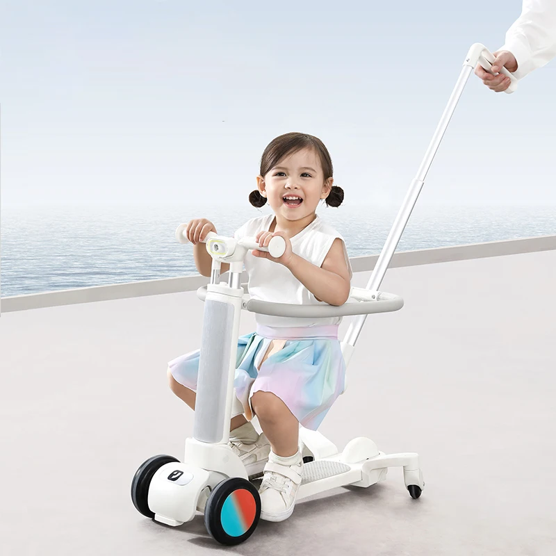 Detachable Baby Land Child Scooter For Baby 3 In 1 Tricycle Funny Children Push Outdoor Baby scooter