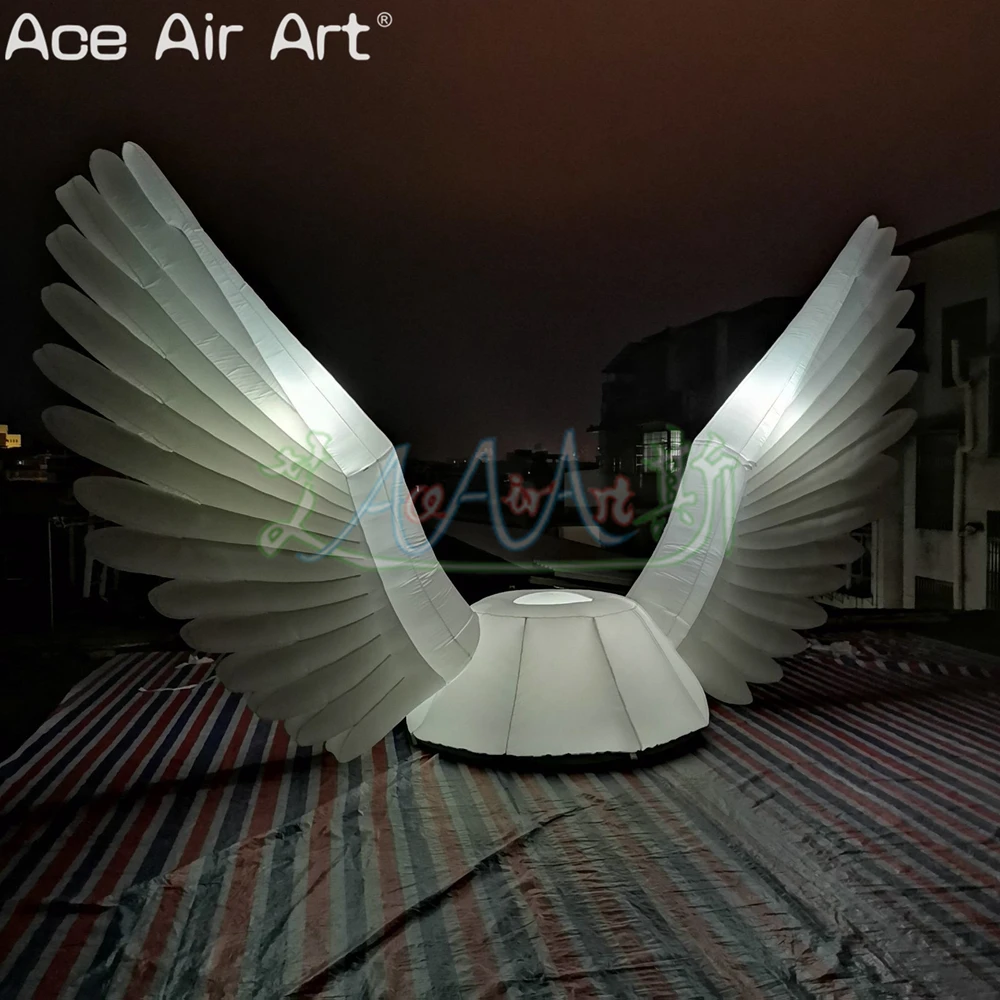 4.5mH Inflatable Wings | Giant Custom Wing Model for Events, Stage Decorations, and Promotional Displays