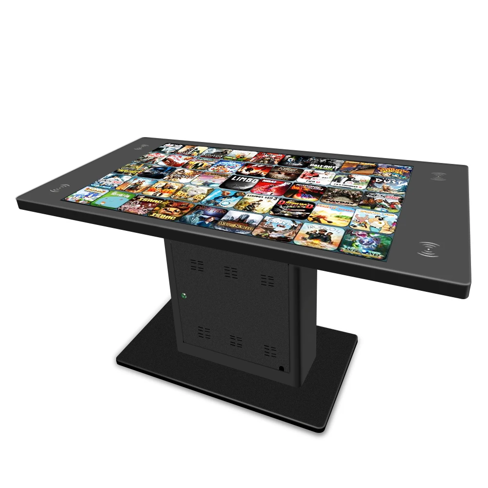 Newest price 43 inch smart home product multi-function touch screen gaming touch table 10 point capacitive interactive table