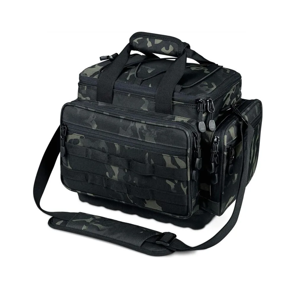 
 Large Storage Fishing Tackle Bags Fishing Bags With Waterproof Hard EVA Bottom  