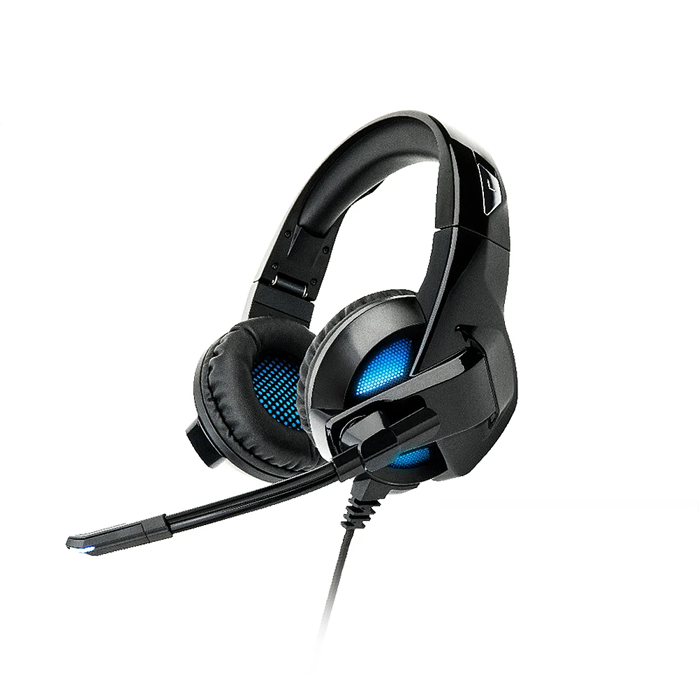 
Игровая гарнитура A3, наушники, драйвер 50 мм, USB + 3,5 мм, светодиодные наушники, гарнитура, регулируемые наушники с микрофоном для игр 