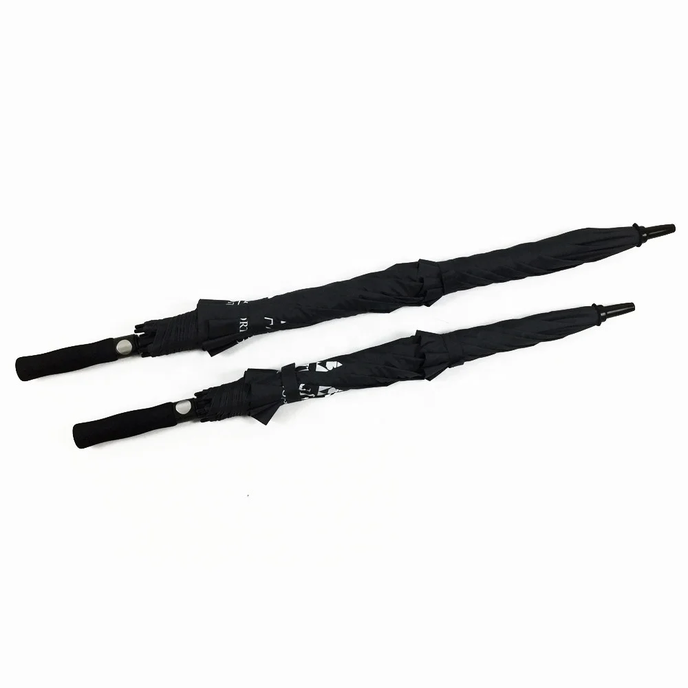 Large 30 Inch Promotional Golf Umbrellas With Logo Prints Custom