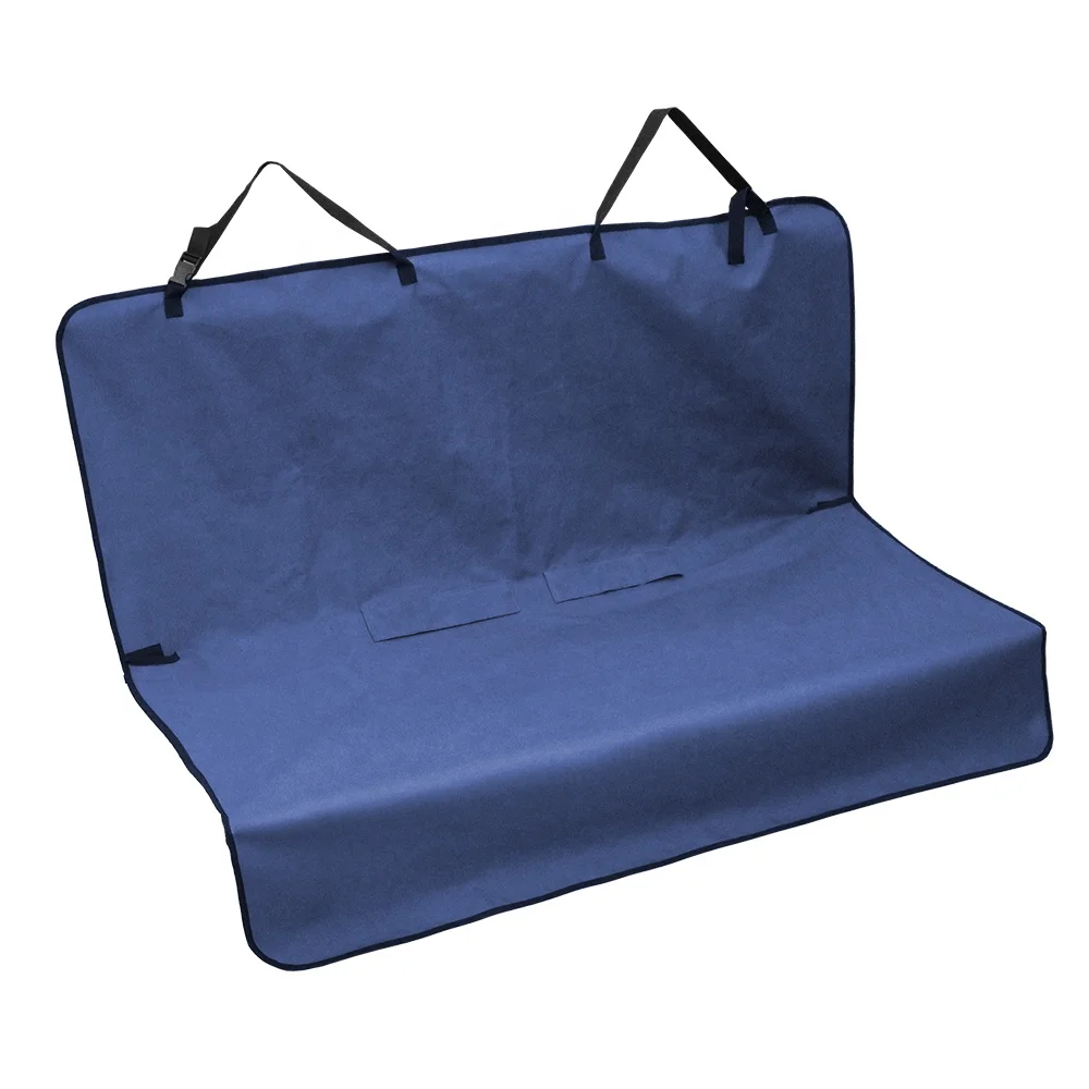 Car Back Seat Cover for Dogs Waterproof Scratchproof 600D Heavy Duty Car Bench Protector Nonslip Dog Back Seat Cover Bed