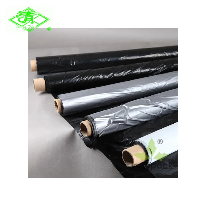 Hot sale agricultural plastic film Black&Silver Mulch film