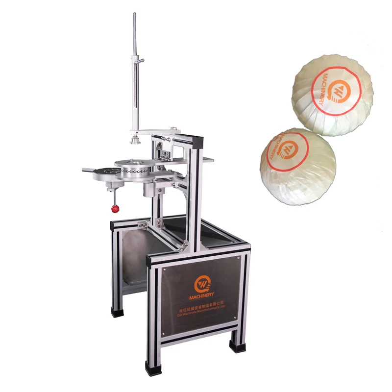 Manual Bar Soap Paper Wrapping Machine