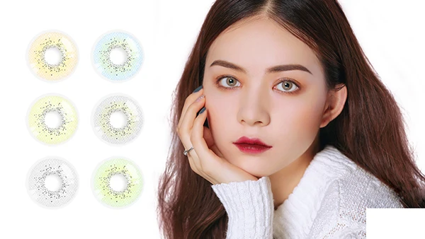 Realcon fancy look  natural colored contacts lens hot selling  ocean contact lenses factory price contact lenses