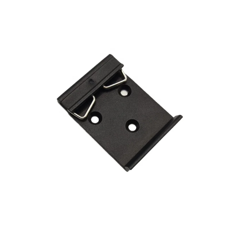 Easy to install on the 35mm DIN rail bracket buckle rail buckle clip fixed installation rail mounting clip