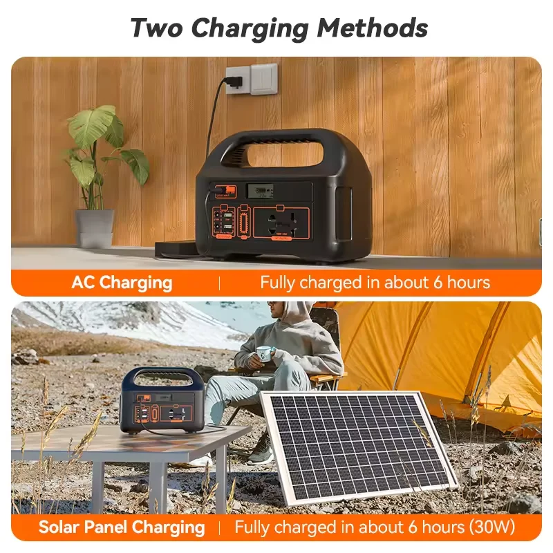 Lithium Battery Camping Power Solar Portable Power Bank Station Generator 150W 300W Portable Power Station