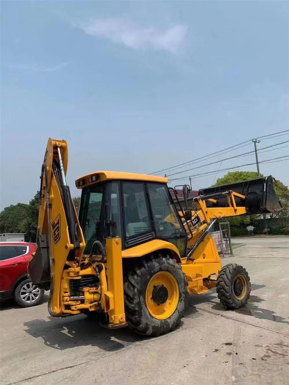 Original JCB Used Backhoe Loader JCB 3CX Used JCB 3CX 4CX Construction Machines