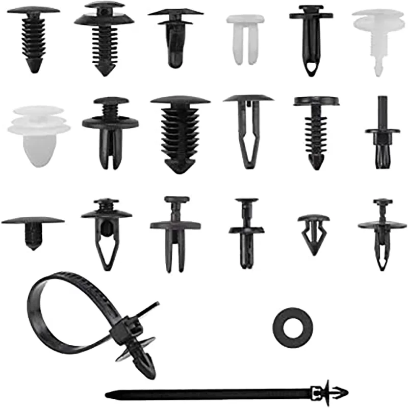 Пластиковые нейлоновые автомобильные клипсы, крепежные детали, Заводская поставка, автомобильные пластиковые клипсы для универсального автомобиля