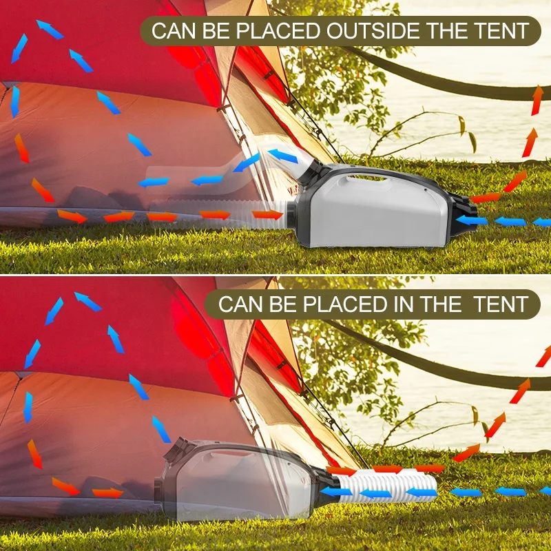Professional Manufacturer Multi-Functional  Air Conditioner  2550 BTU  3 In 1 Functions Personal Air Cooler For Camping