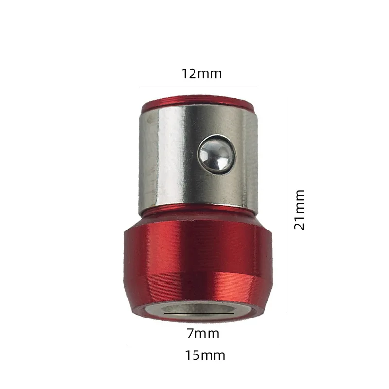 PEX 5PCS Magnetic Bit Holder Alloy Electric Magnetic Ring Screwdriver Bit