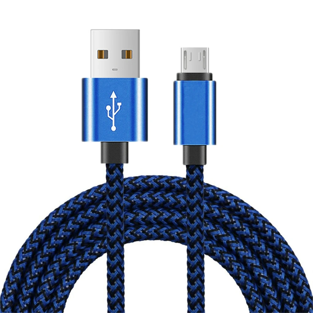 
Wholesale Low Cost Cell Phone Nylon Braided 4 Core USB Cable 