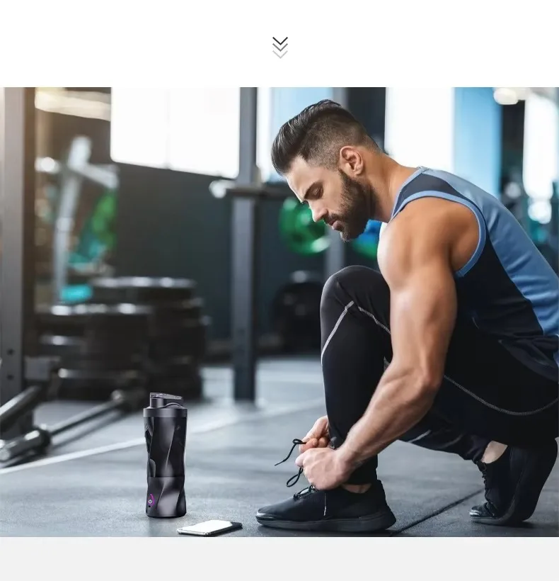 2025 New 700ml 360W Portable Blender Battery Operated Blender Cup Smoothies Juicer Cup with 6000mah 18650 for Party Gift