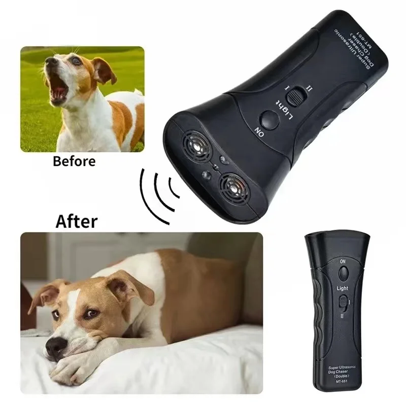 Stop Dog Barking Long Range Ultrasnoic Anti Bark Device Ultrasonic Deterrent Ac Box Bike Repeller Electronic For Dogs Wireless