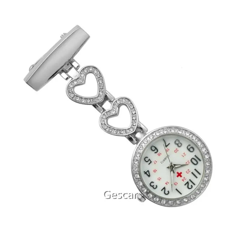 
New Arrivals Nurse Watch Pendant Watch High Quality Metal Block Watch For Nurse With Arabic Numerals Nurse 