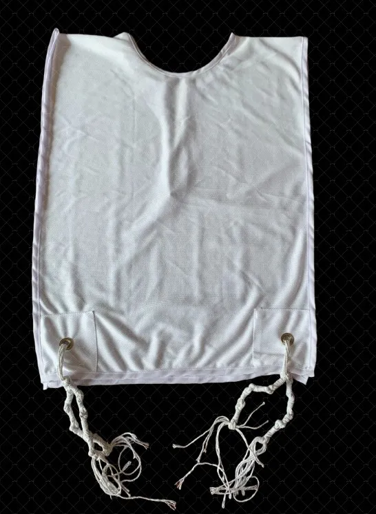 Light Weight Cotton Tzitzits Jewish Tallits Religious Jewish Mitzvah Clothing Prayer Shawl Polyester Cotton Wool Mesh