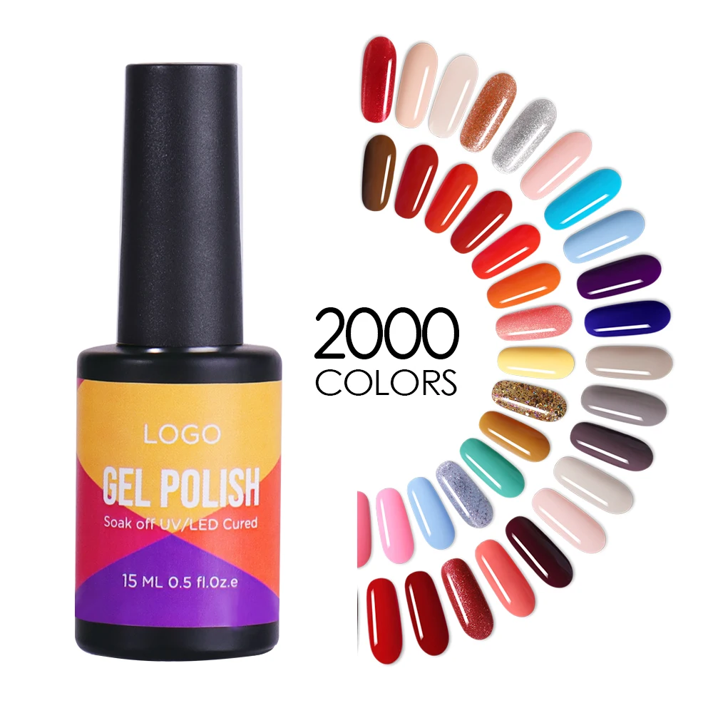 Manufacturer Wholesale 15ml UV Color Polish Nail Gel