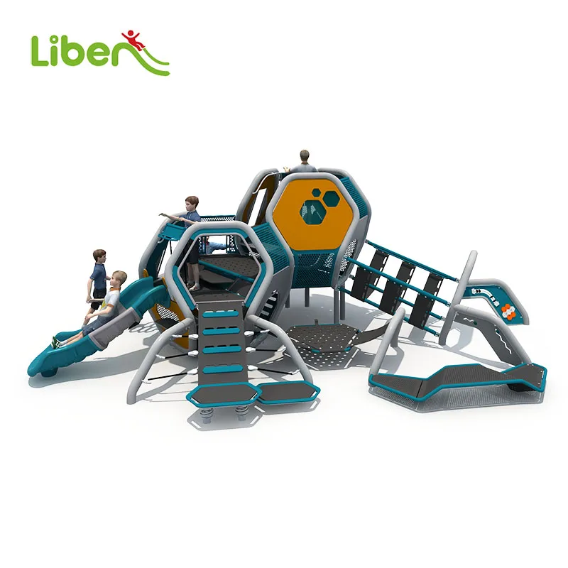 used commercial outdoor amusement playground kids outdoor play equipment for sale