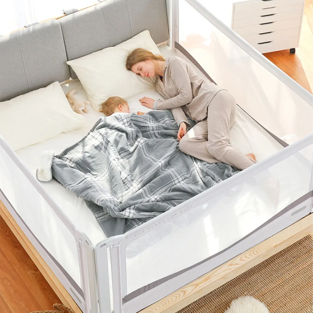 More Sturdy Toddler Baby Bed Rail Guard Healthy Material Protection Safety Barrier Avoid Slipping Bed Rails for Baby