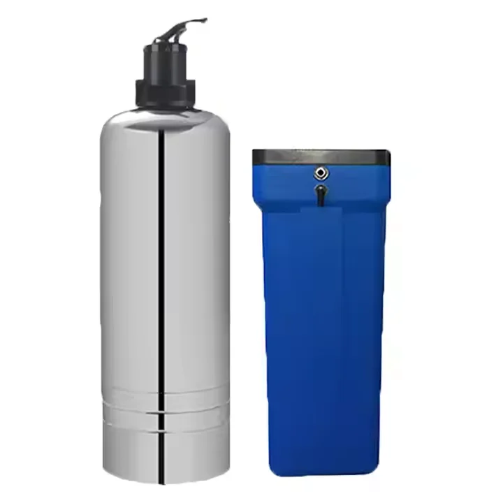 2000L/H Stainless Steel Household Brine Tank Ion Exchange Manual Water Filter Water Softener For Reduce Hardness