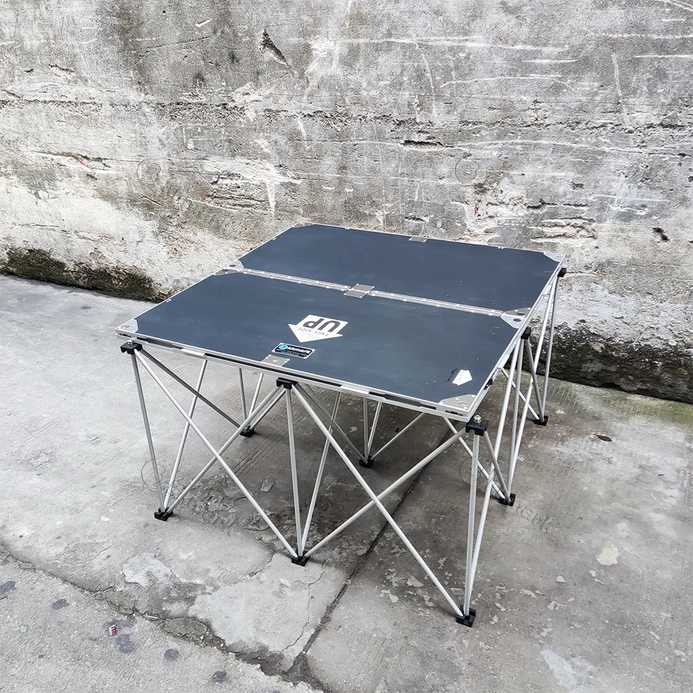 vaylong outdoor indoor portable stage platform podium for music instrument Connecticut Fitness Teacher Gives Fitness Fun a Boost