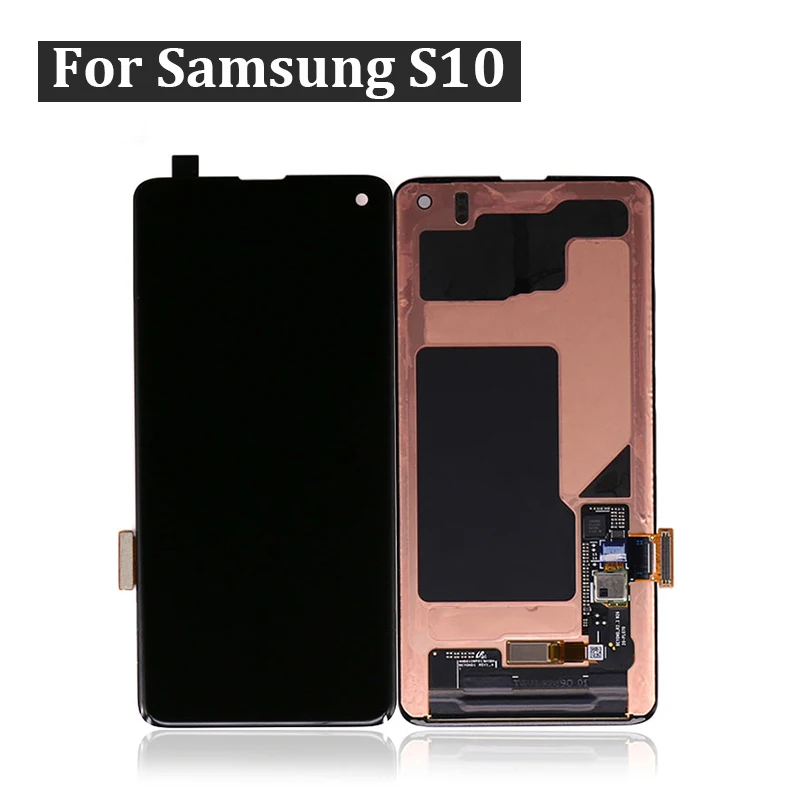 ЖК-дисплей lihao S3 S4 S5 S6 Edge Plus S7 S8 S9Plus S10 S20 S9 с сенсорным дигитайзером для Samsung Galaxy