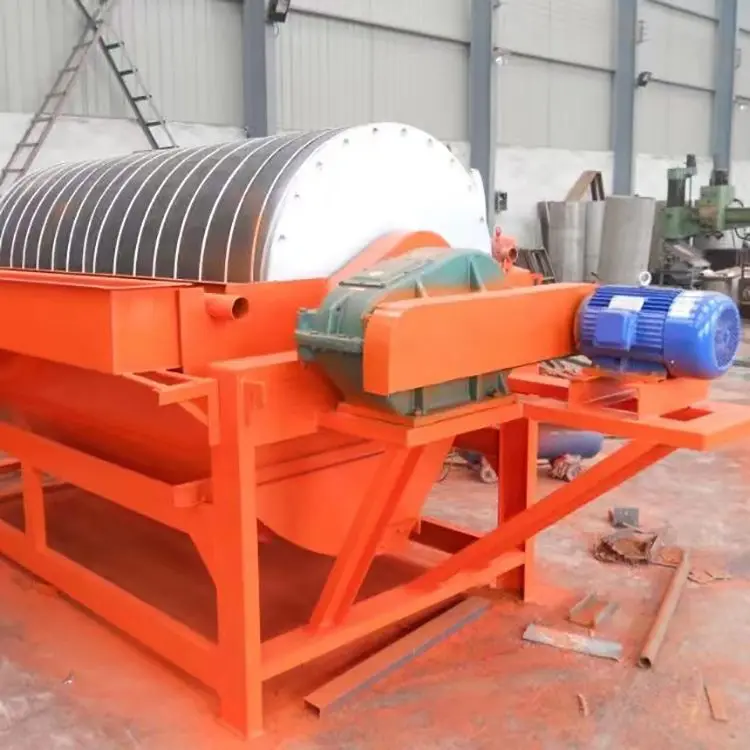 Hot Selling Permanent Mineral Magnetic Separation Wet Iron Ore Drum Magnetic Separator