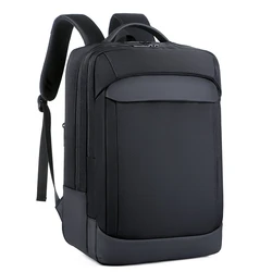 Custom multi purpose practical men college school daypack male functional travel business expandable backpack with USB