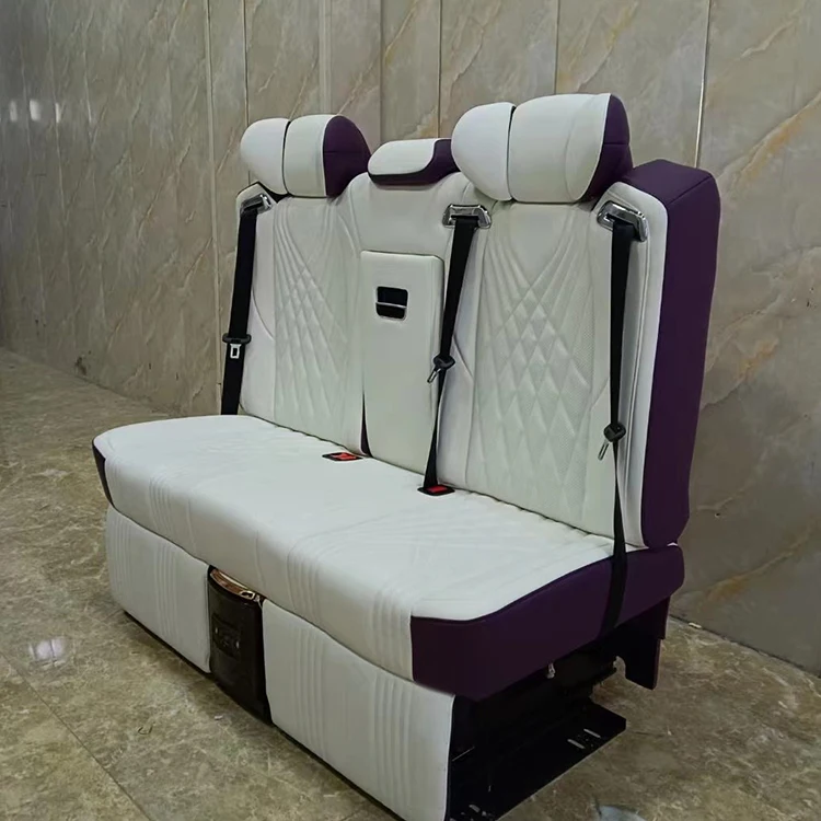 Chinese Supplier Customized Leather Fabric Luxury Coach Bus Seat For Universal Bus