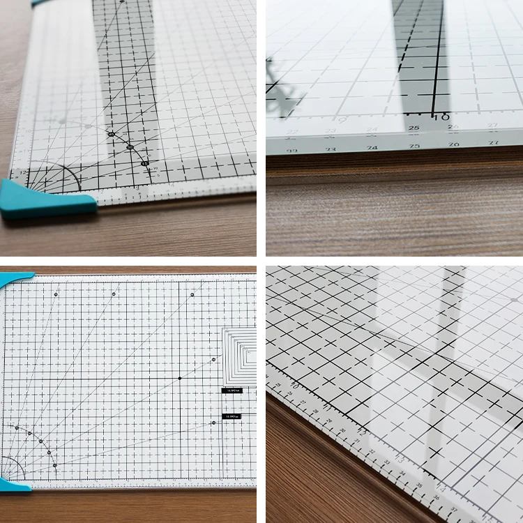 
Art supplies tempered Glass Cutting Mat Grid 