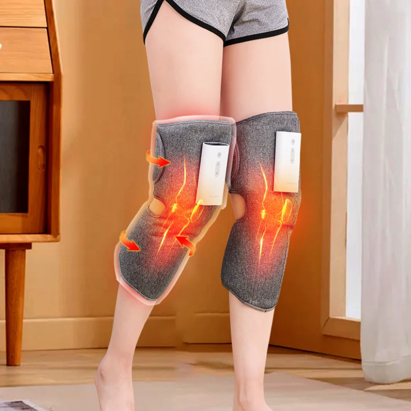 360° circumferential knee airbag pressing 3D airbag imitation human hand massage knee massager with LED display