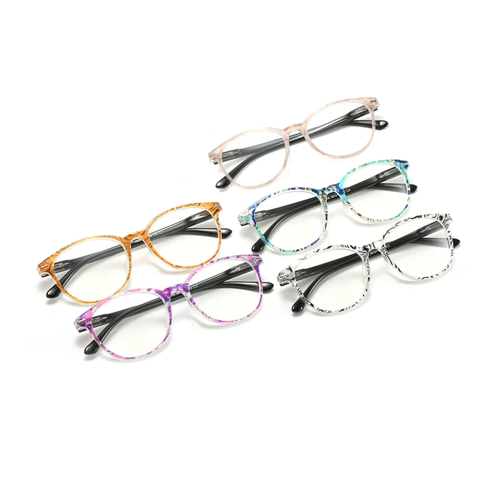 Fashion Plastic Blue Light Blocking Reading Glasses Colorful Readers Glasses Whole Sales