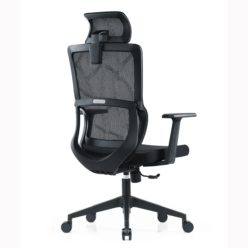 FoShan factory Wholesale high quality Modern Design Adjustable chair High quality Ergonomic Office Swivel Chair nylon mesh chair