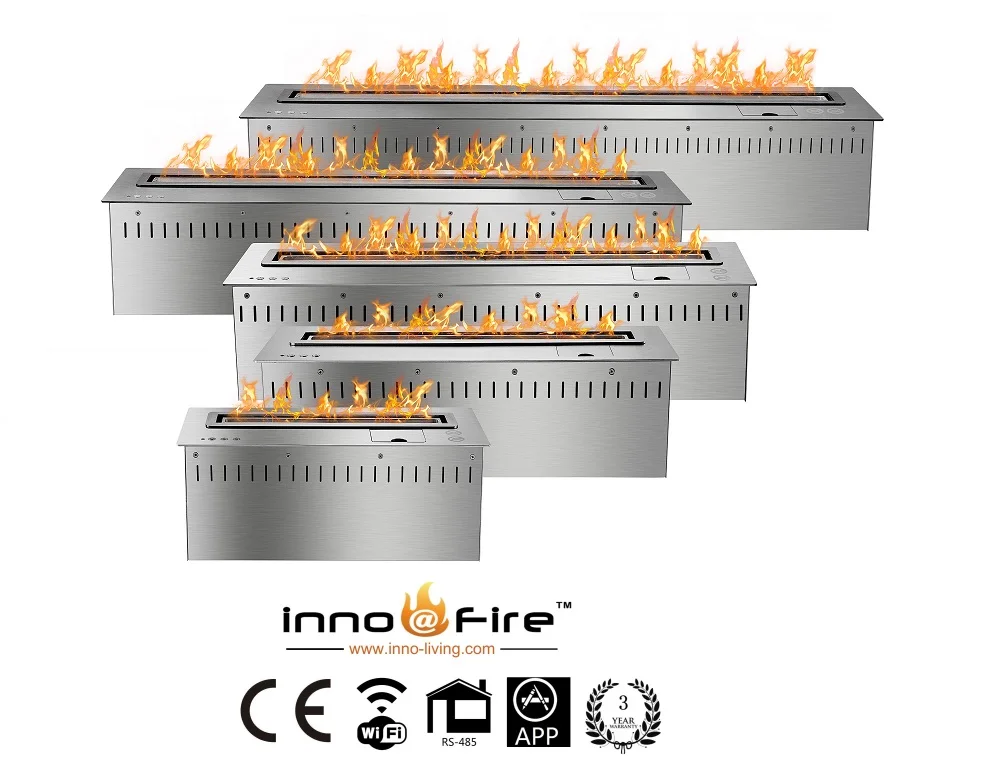 hot sale chimenea etanol electric indoor fireplace